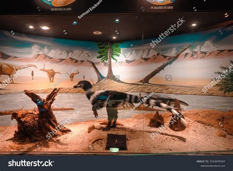 Museu Dos Dinossauros De Peir Polis Uberaba Foto Stock