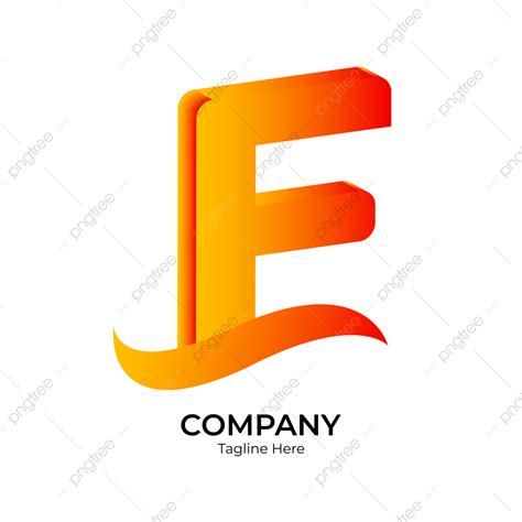 Warna Gradien Desain Logo Huruf E Vektor Gratis Png Desain Logo Huruf