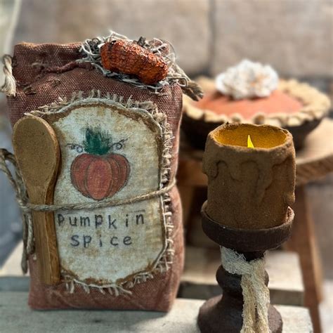 Prim Pumpkin Etsy