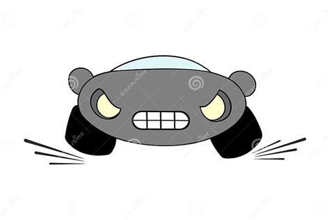 Angry Car Illustration Stock Vector Illustration Of Race 158446688