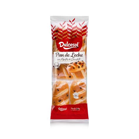 Pan De Leche Pepitas 5u Dulcesol