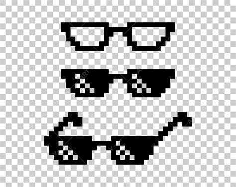 Pixel Art Glasses