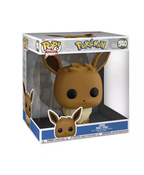 Pokemon Funko Pop Eevee 540 Evoli Jumbo Neuf And Ovp Evoli Sealed