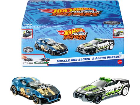 Hot Wheels Pack Carros De Corrida Pull Back Speeders Mattel Hpr Juguetilandia