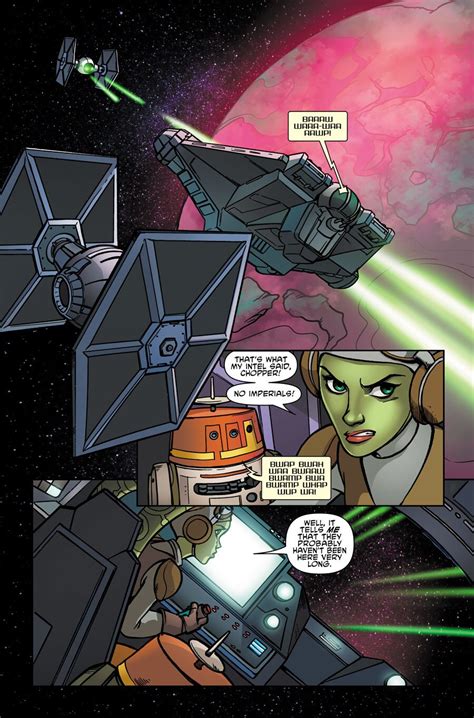 Raising A Rebellion In Idw S Star Wars Forces Of Destiny Hera