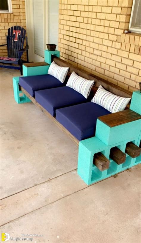 Creative Concrete Block Bench Ideas For Your Garden Engineering