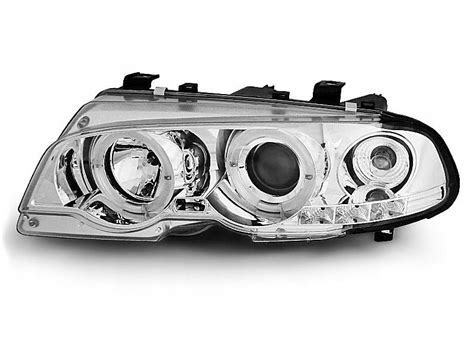 LAMPY REFLEKTORY BMW E46 COUPE 99 03 RINGI CHROME LPBM48 za 1040 zł z