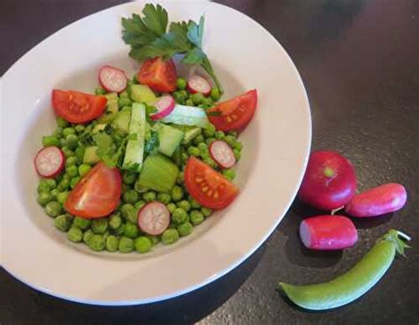 Salade Printanière aux Petits Pois de Cooklicot et ses recettes de