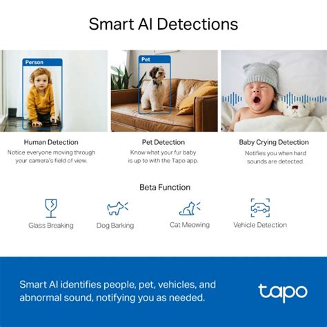 Tapo C220 | Tapo C220 Pan/Tilt AI Home Security Wi-Fi Camera | Tapo