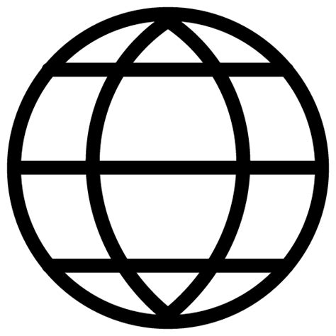 Internet Globe Icon Png #313178 - Free Icons Library