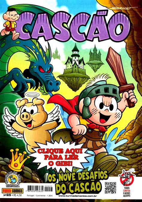 Revistinha do Cascão Nº 25 Panini Comic shop Turma da mônica gibi