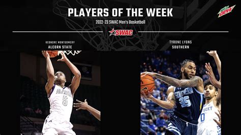 SWAC Men's Basketball Weekly Honors: Jan. 10