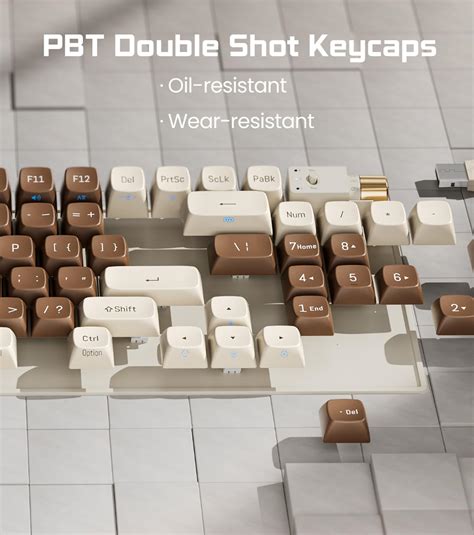 Mua R100 Wireless Mechanical Keyboard Tri Mode BT5 0 2 4GHz USB C Hot Swappable Custom Keyboard