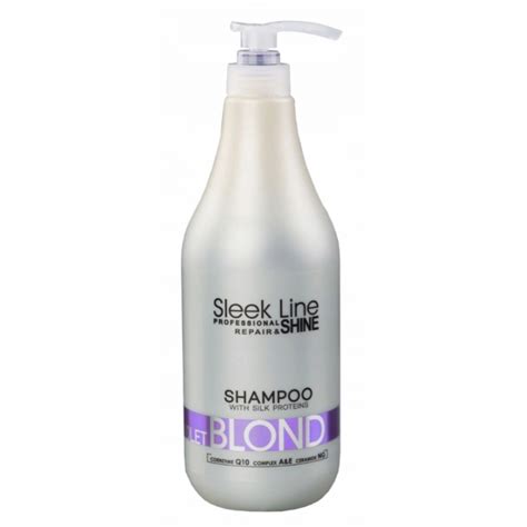 STAPIZ SZAMPON SLEEK LINE BLOND VIOLET 1000ML HAIRSKLEP Pl