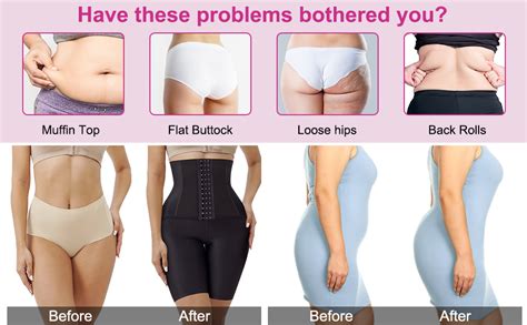 Eleady Butt Lifter Shapewear For Women Tummy Control Panties Body