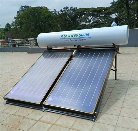 Seven SS Stars 350L Non Pressurized Solar Water Heater