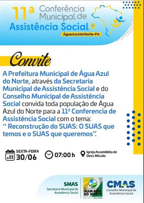 Confer Ncia Municipal De Assist Ncia Social Prefeitura De Agua Azul