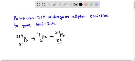 SOLVED: a . d decay equation for Uranium(U) b. B decay equation for ...