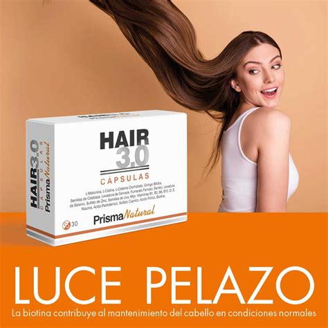 Cápsulas Hair 3 0 30 cápsulas Belleza y Salud AM