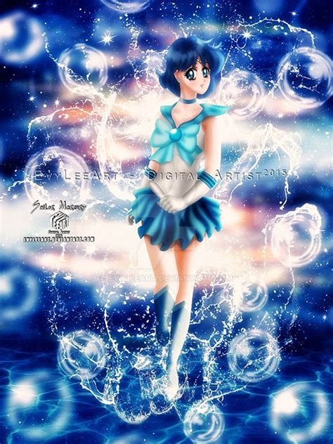 Sailor Mercury By Evyleeart On Deviantart