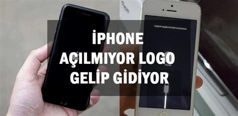 iPhone Açılmıyor Logo Gelip Gidiyor Sorunu ÇÖZÜMÜ