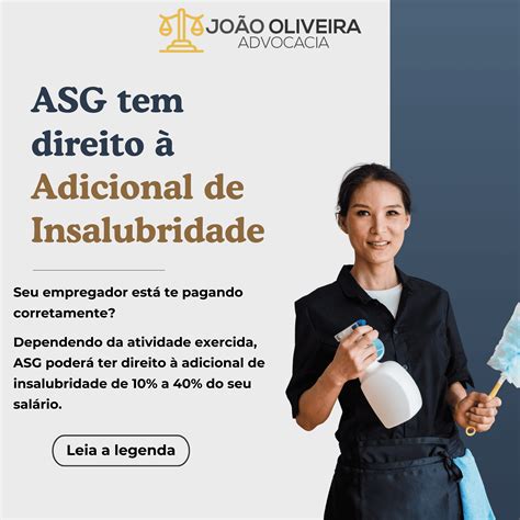 Faxineiro Tem Direito A Insalubridade - ASG ou Faxineiro, você pode ter direito ao adicional de insalubridade ...