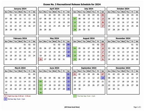Ocoee River Release Schedule | Carolina Outfitters