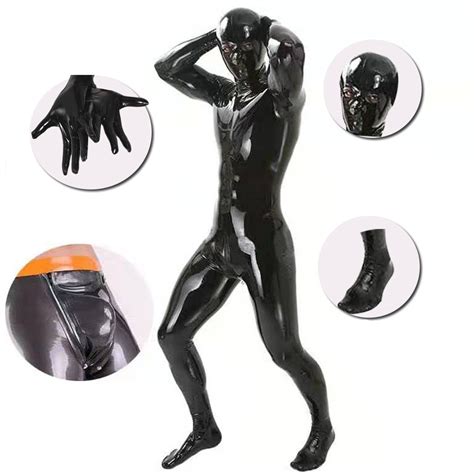 Mog Latex Ammonia Maid B Mirror Shiny Leather All Inclusive Bodysuit Clothing And Lingerie