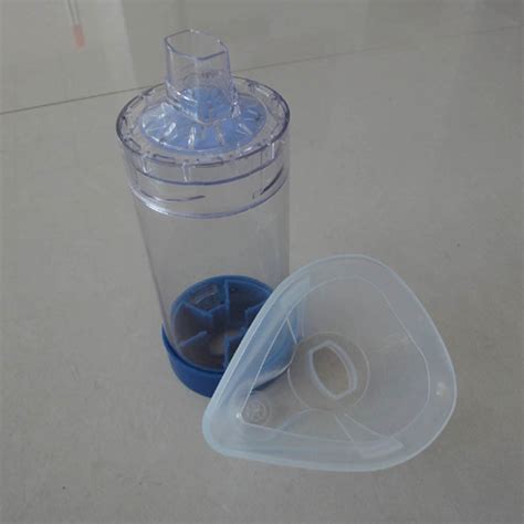 China Antistatic Medical Spacer Inhaler Device For Asthma Treatment Ce