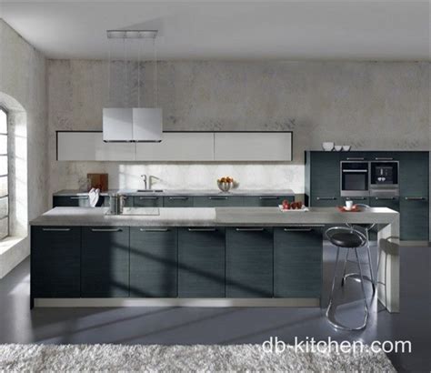 Modern White Melamine Kitchen Cabinets - Anipinan Kitchen