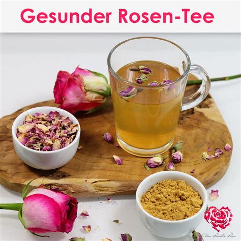 Rosen Tee Rezepte Mynatura Shop