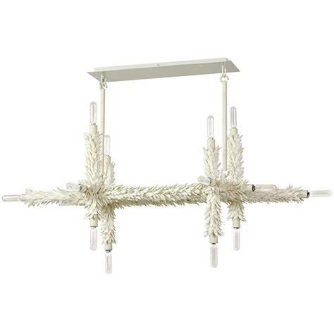 Люстра линейная White Bionic Petals Harmony Linear Chandelier по цене ...
