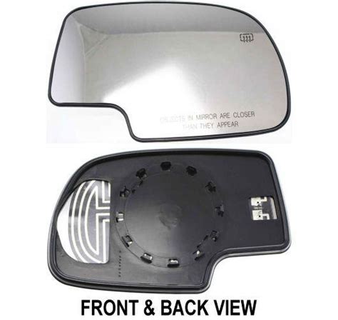 Purchase Mirror Glass Power Heated Right RH Passenger For Chevy