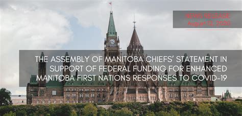 The Assembly Of Manitoba Chiefs Statement In Support Of Federal