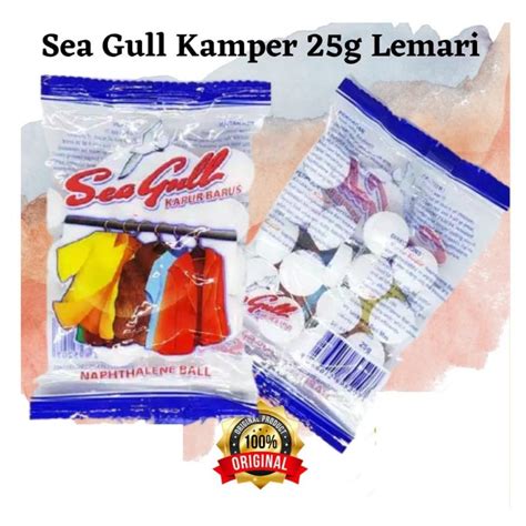 Jual Kamper Seagull Kamper Penghilang Bau Kapur Barus Kamper Lemari