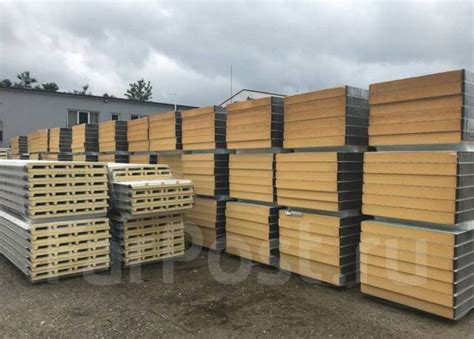 Сендвич панели в Наличии Пенополиизоцианурат (ПИР) PIR. Цена: 3 580₽ во ...