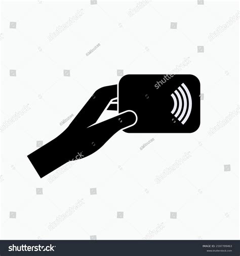 Nfc Tap Icon Near Field Communication Stock Vector (Royalty Free