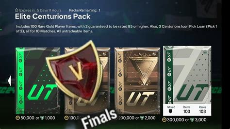 Opening Elite Centurion Pack And Rank Fut Champs Rewards Eafc