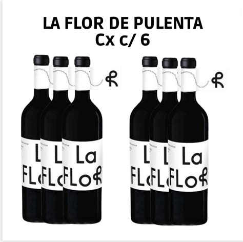 La Flor De Pulenta Malbec 2020 750 ML CAIXA C 6 GARRAFAS Vinhos