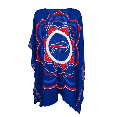 Officially Licensed Nfl Flower Caftan Buffalo Bills 9145268 Hsn