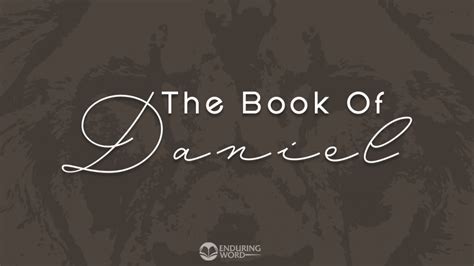 Enduring Word Bible Commentary Daniel Video