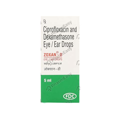 Zoxan D Eye Ear Drops 5ml Uses Side Effects Price Dosage PharmEasy