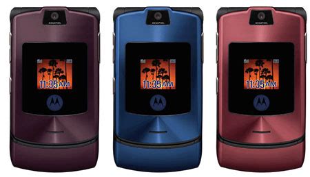 Motorola RAZR V3i, now in color - MobileTracker