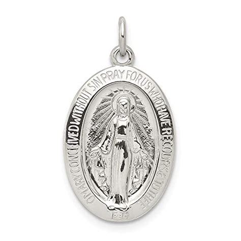 Best Sterling Silver Virgin Mary Pendant