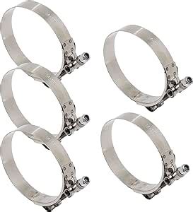 Amazon BENLIUDH 2 Inch T Bolt Hose Clamps Stainless Steel