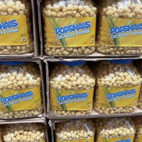 Popsnaks Crunchy Popnik 520g L Sweet Corn Flavor L Popsnaks Crunchy