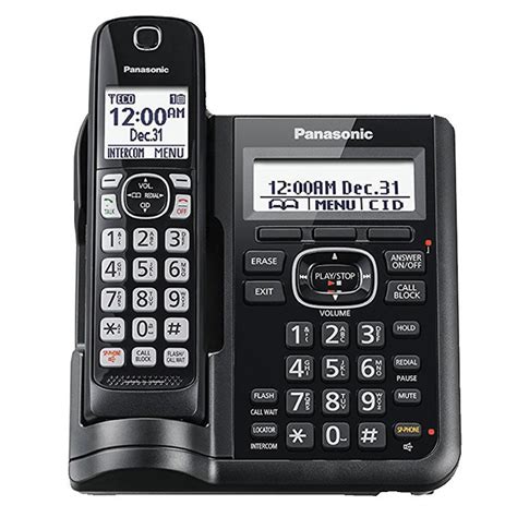 Panasonic Kx Tgf544b Cordless Phone With Answering Machine 4 Handsets Dect 6 0 Plus