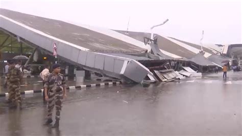 Delhi Airport T Roof Collapse L T Issues Clarification Says Did Not