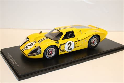 Ford Gt40 Mk Iv 2 24h Le Mans 1967 Bmclaren Mdonohue Spark 118°