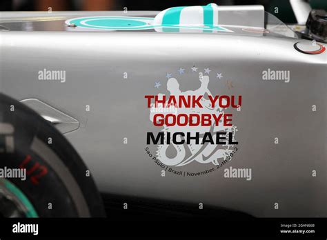 Mercedes Say Goodbye To Michael Schumacher GER Mercedes AMG F1 At A